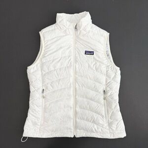 Patagonia Women’s Down Sweater Vest White Sz S